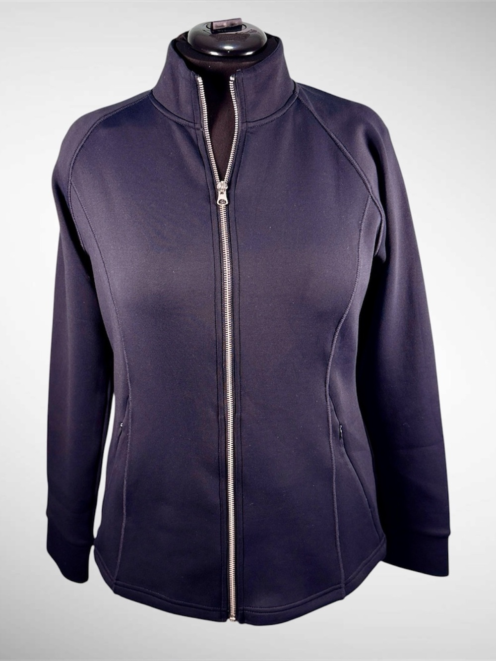 32 Degrees Women's Black Full Zip Jacket